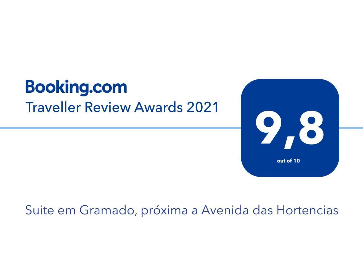 Suite Em Gramado, Proxima A Avenida Das Hortencias Extérieur photo