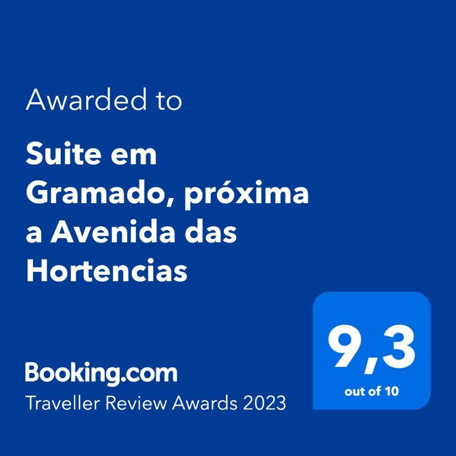 Suite Em Gramado, Proxima A Avenida Das Hortencias Extérieur photo